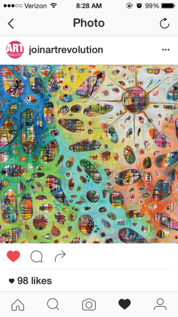 Anne Marie Oliver, Art revolution, art, abstract, art featured, sunfields