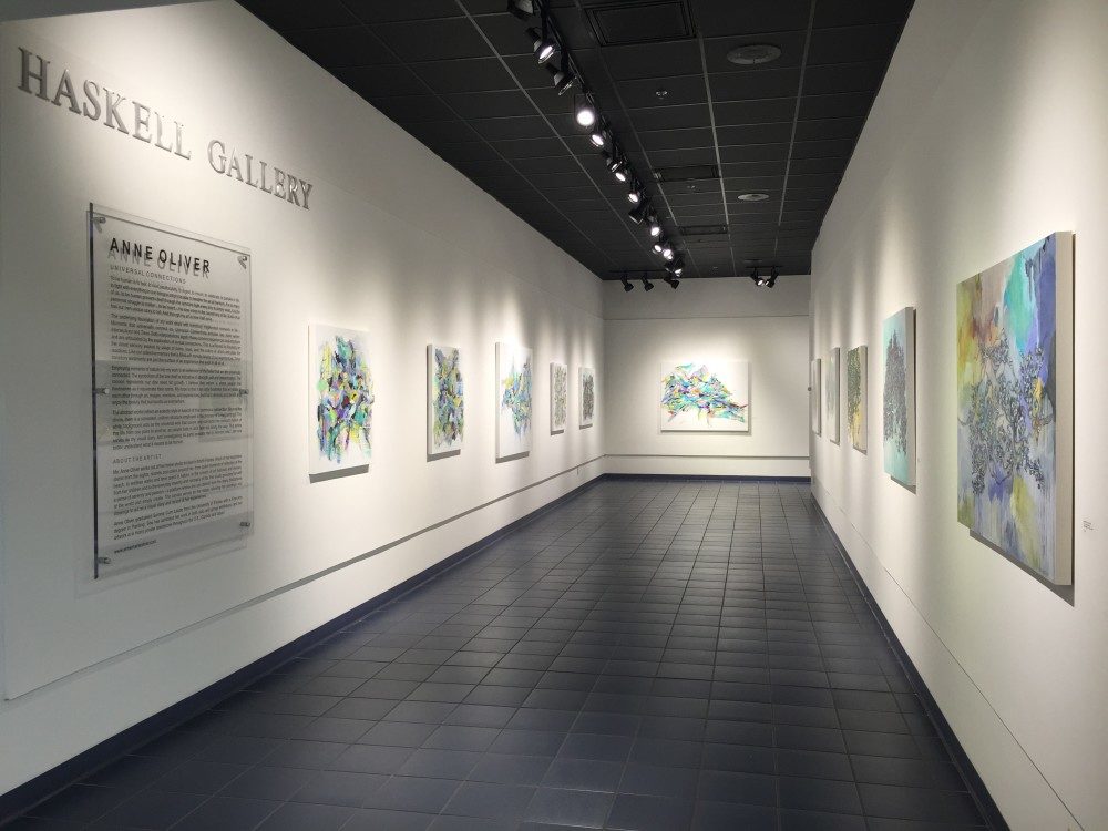 ANNE MARIE OLIVER, JIA, Jacksonville, Haskell Gallery, airport art, universal connections
